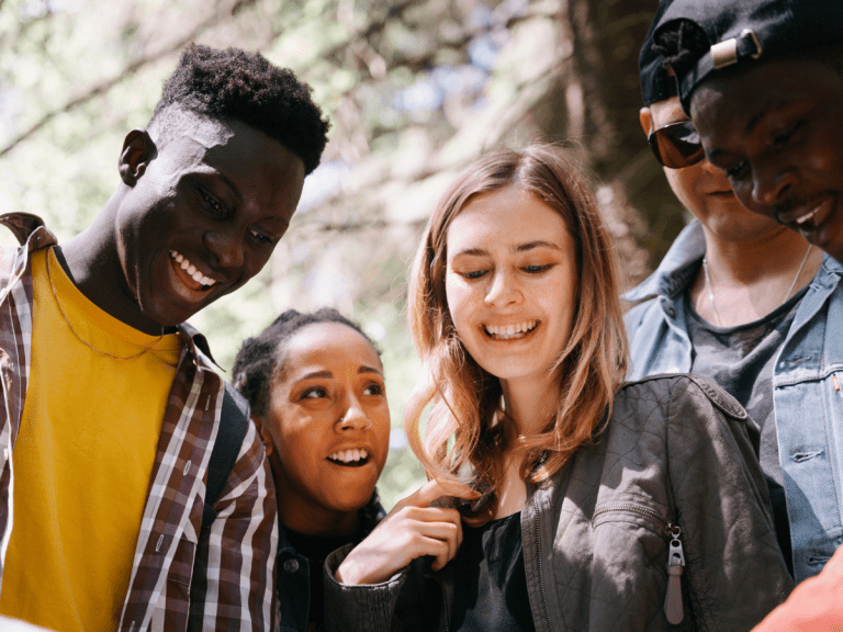 youth group teenagers