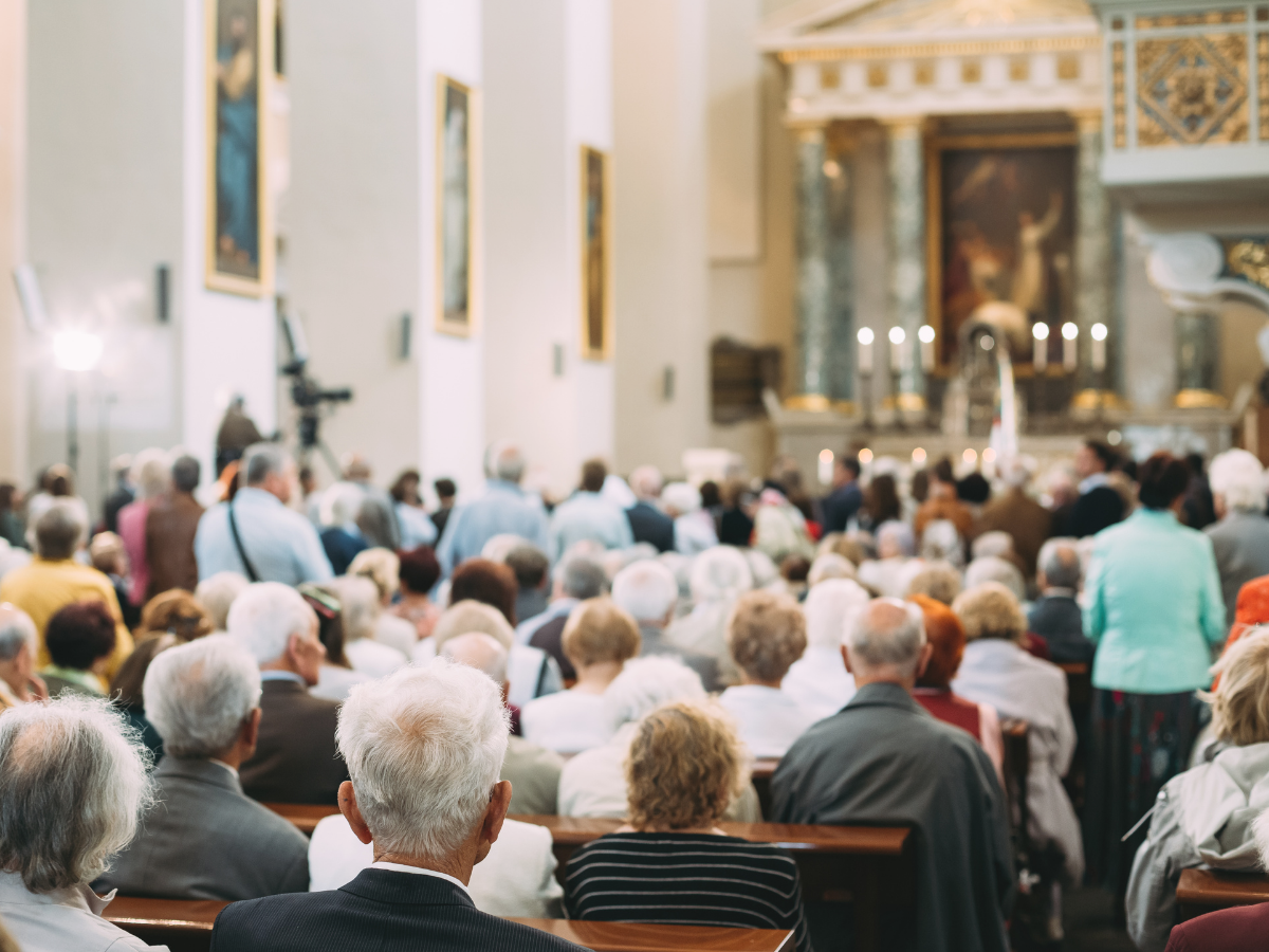 seasoned saints singing in church